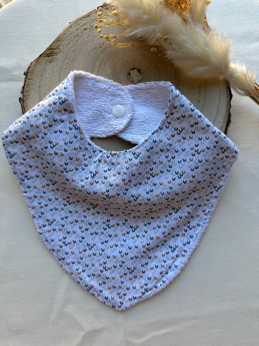 Bavoir bandana Sacha