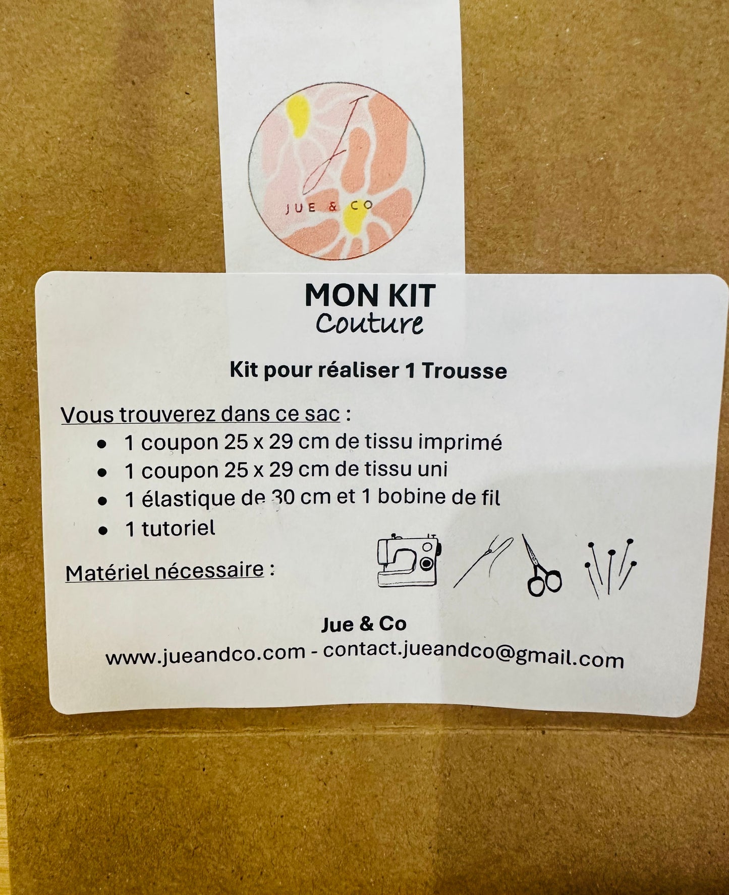 Kit créatif trousse légumes du jardin