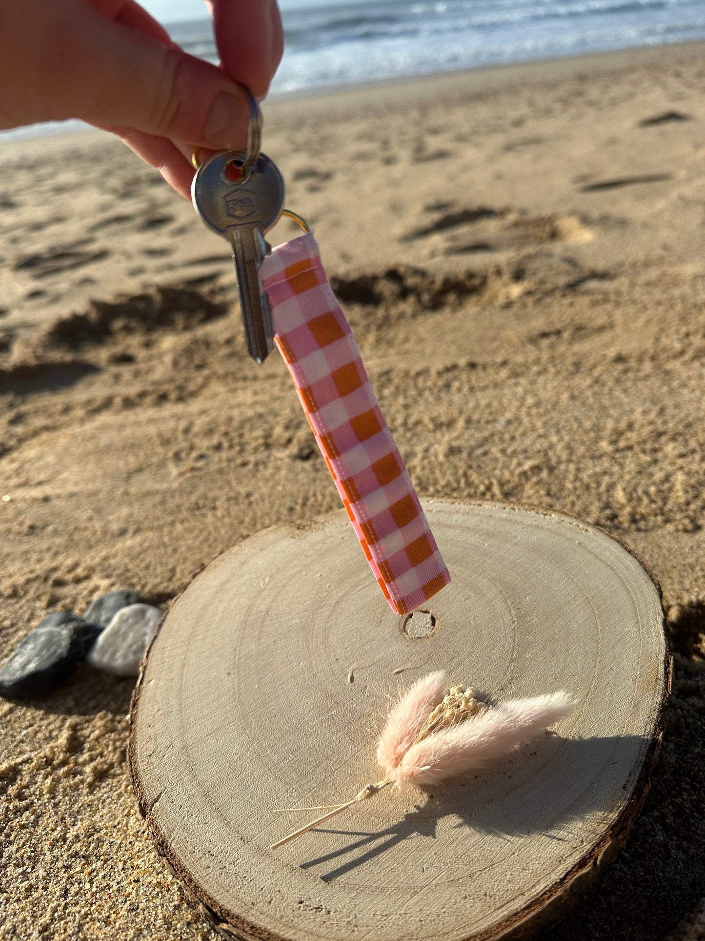 Porte clé vichy Alix