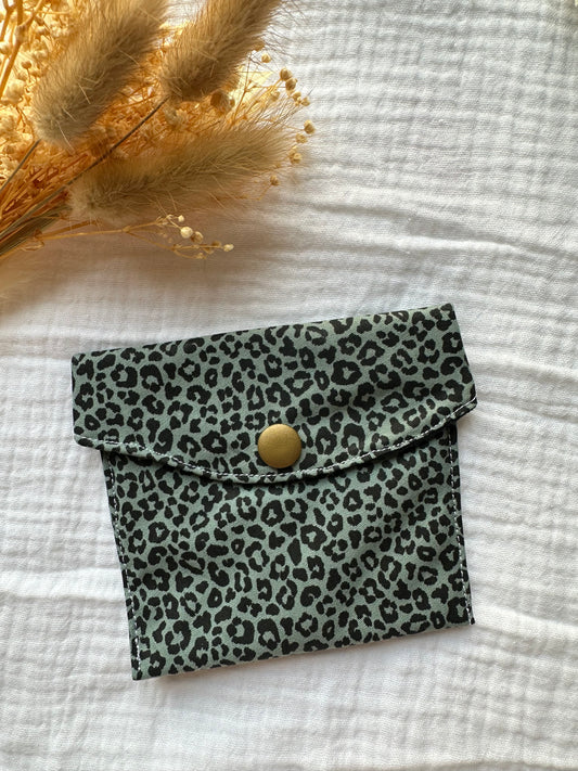 Porte monnaie Léopard Agathe