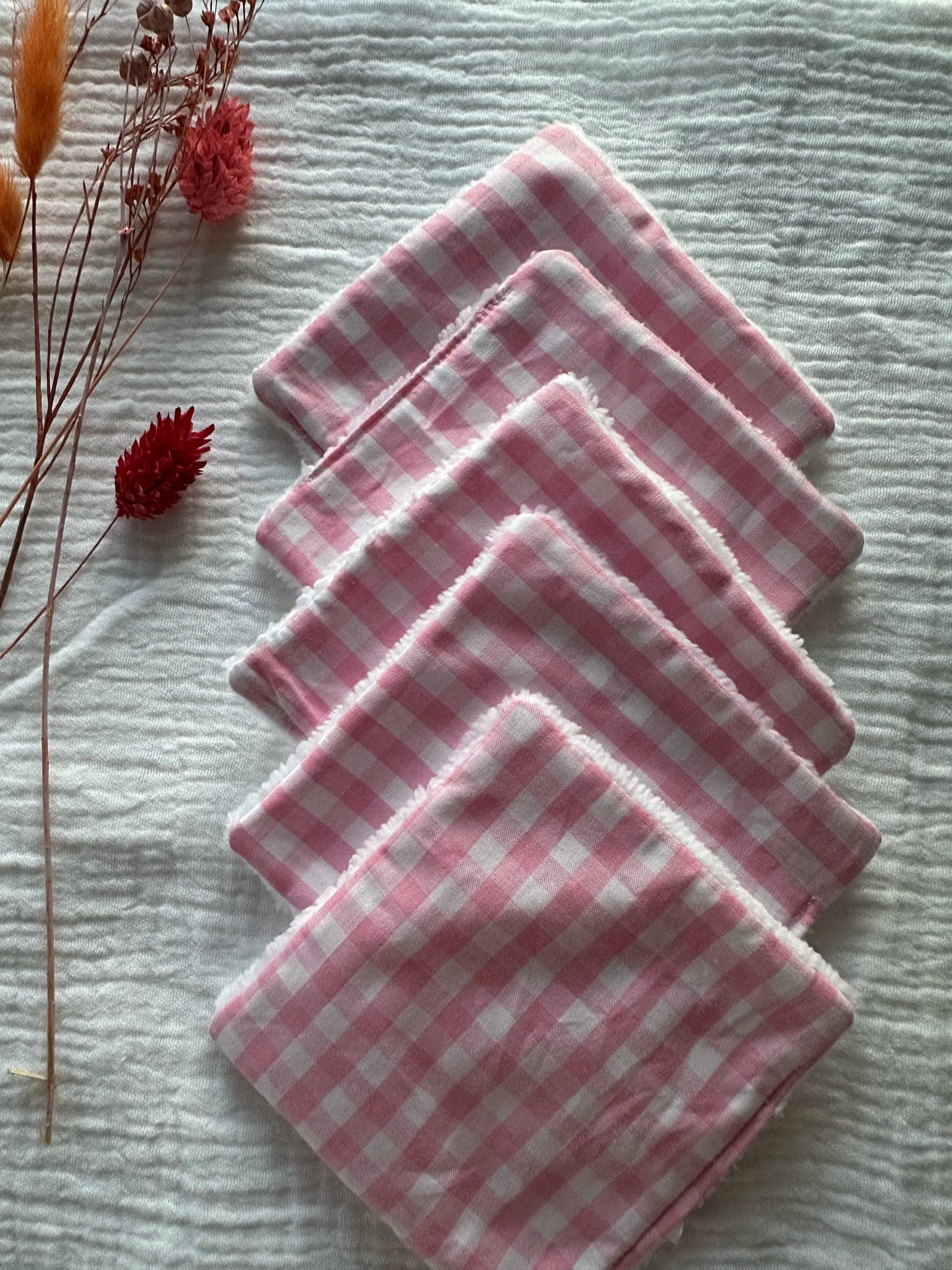 Coton démaquillant vichy Jeanne