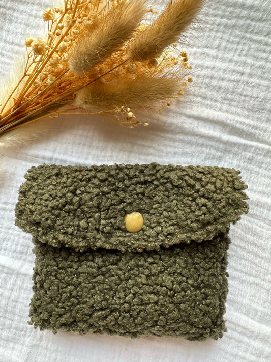 Porte Monnaie Kaki Mina