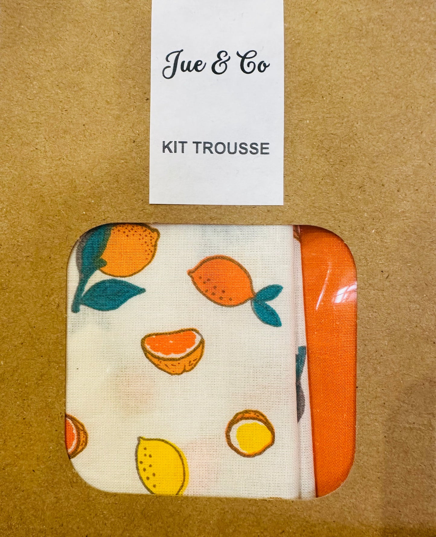 Kit création trousse tutti frutti