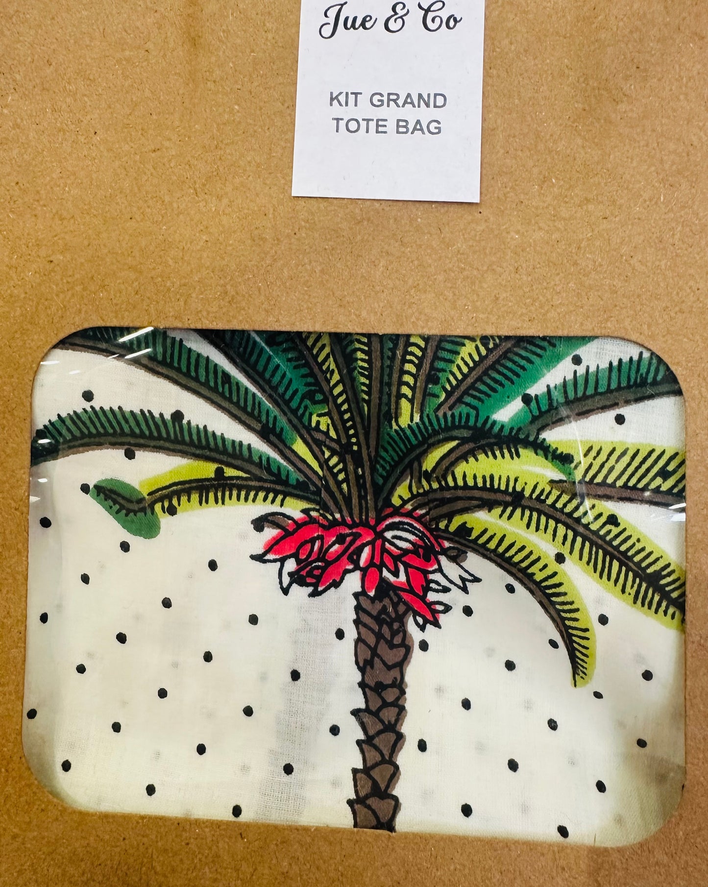 Kit création tote bag Palmier