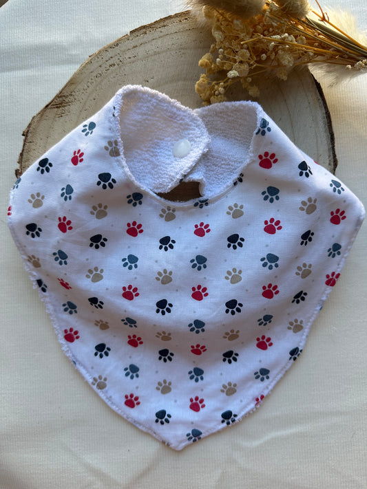 Bavoir bandana Milo