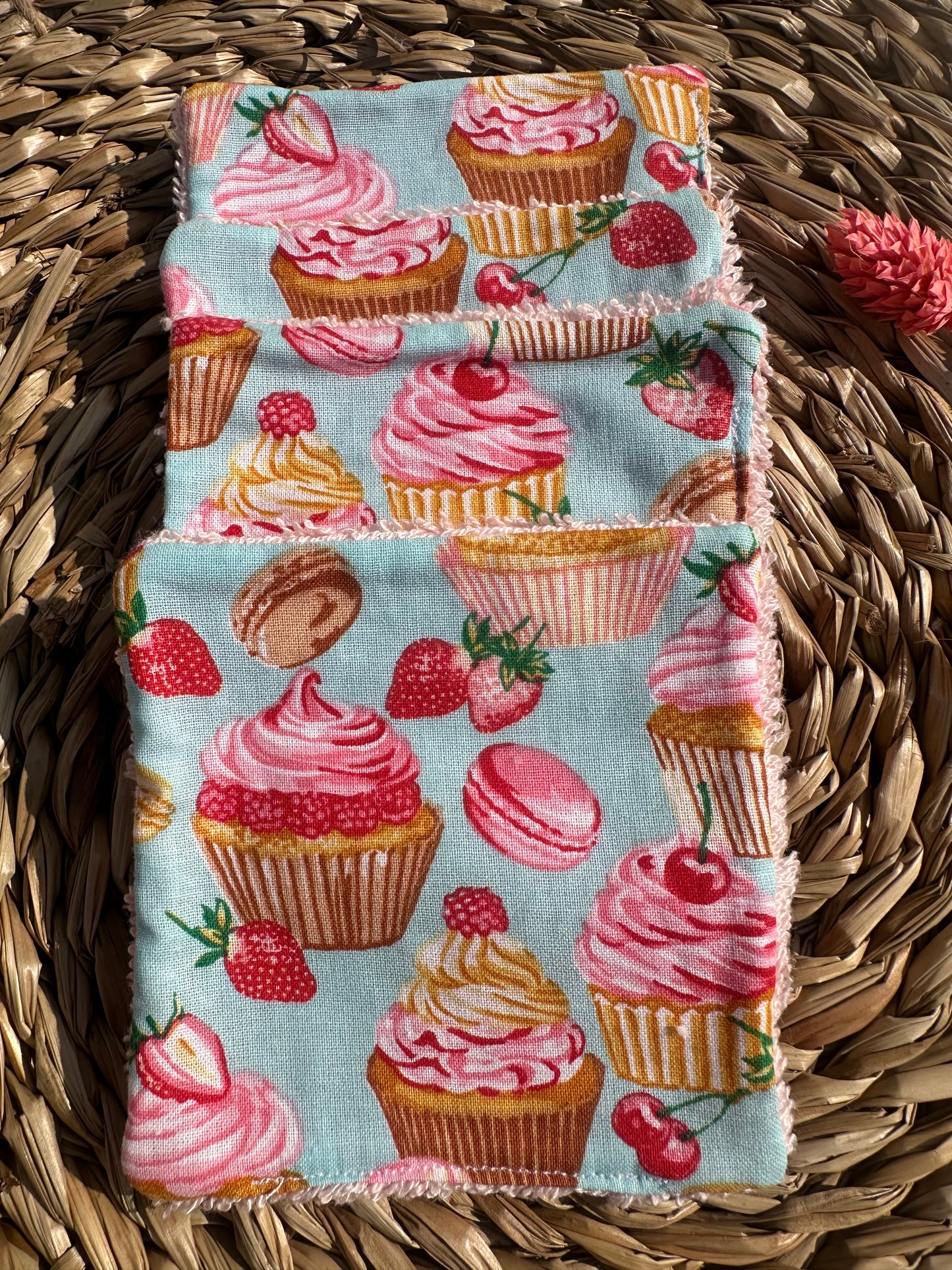 Pack 4 cotons Cupcake