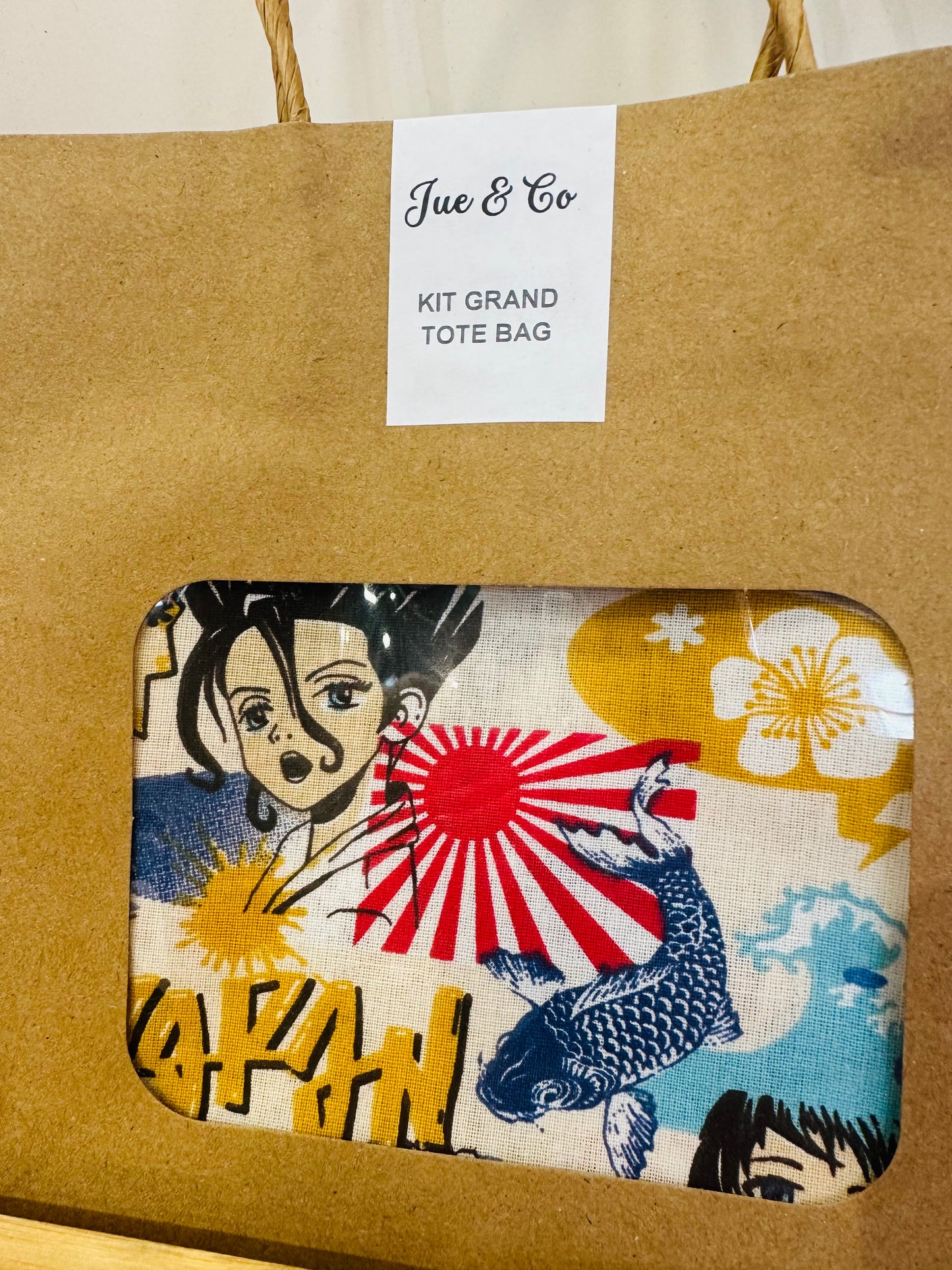 Kit créatif tote bag japonais