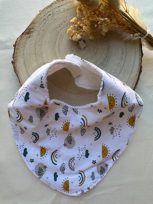Bavoir bandana sun