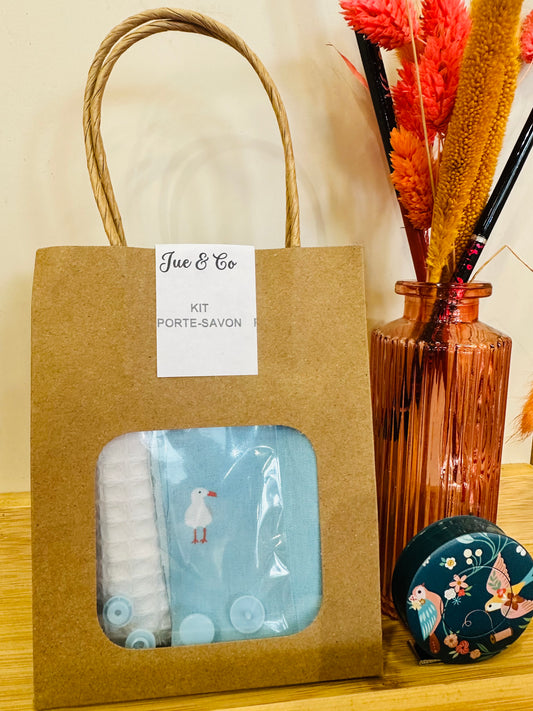 Kit créatif porte savon les mouettes