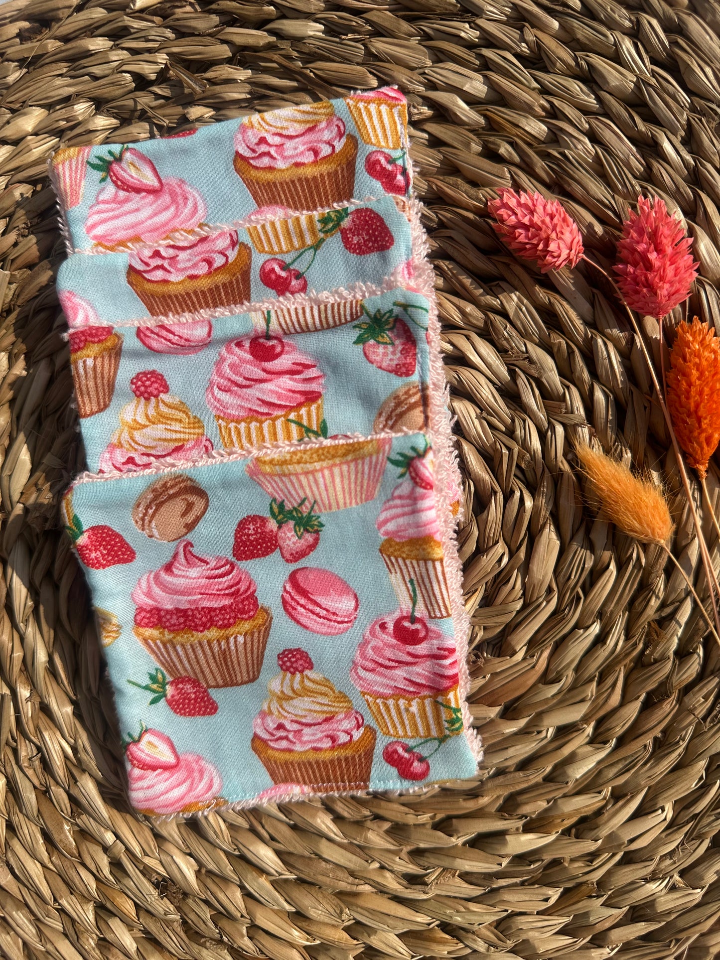 Pack 4 cotons Cupcake
