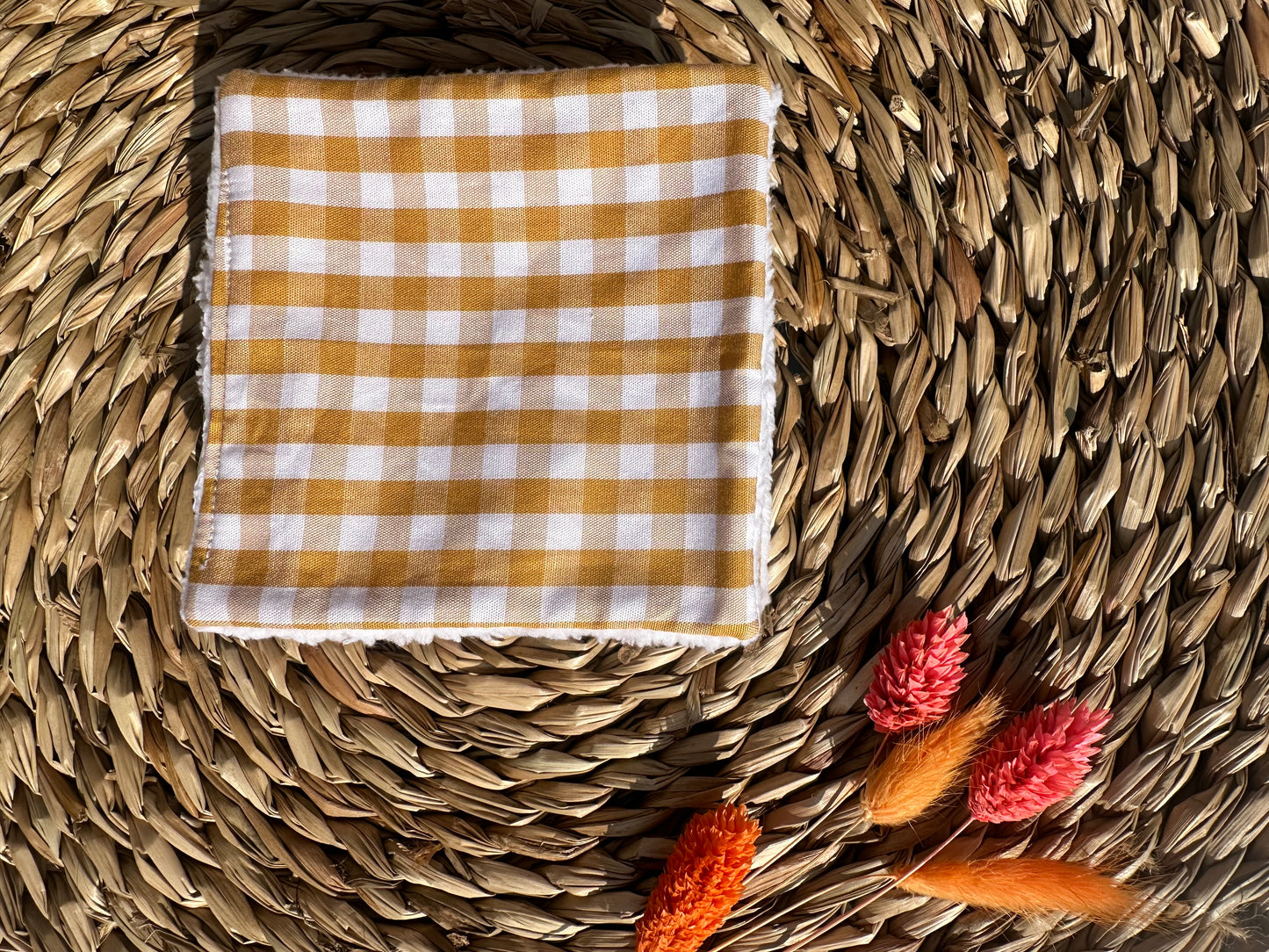 Pack 6 cotons vichy Camille