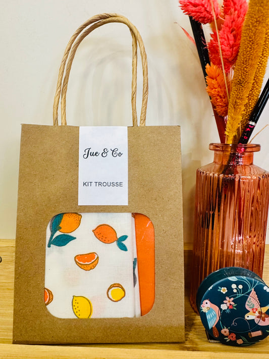 Kit création trousse tutti frutti